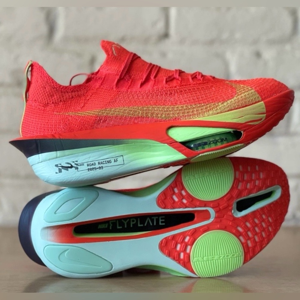 Nike Air ZoomX 🔥 Alphafly Next% 3 Bright Crimson Shoes FD8315-600 6 6.5 7 NEW - Picture 2 of 16